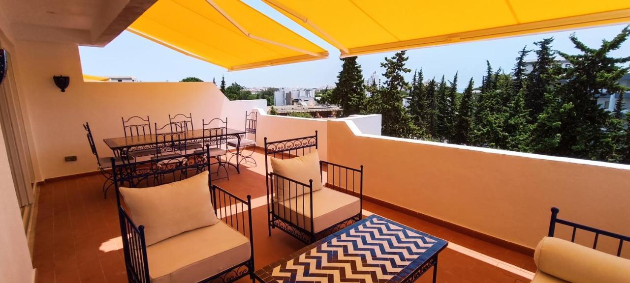 אלבופיירה Blue & Yellow Penthouse With Terrace At Balaia Mar מראה חיצוני תמונה