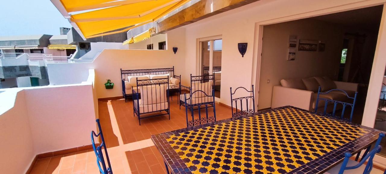 אלבופיירה Blue & Yellow Penthouse With Terrace At Balaia Mar מראה חיצוני תמונה