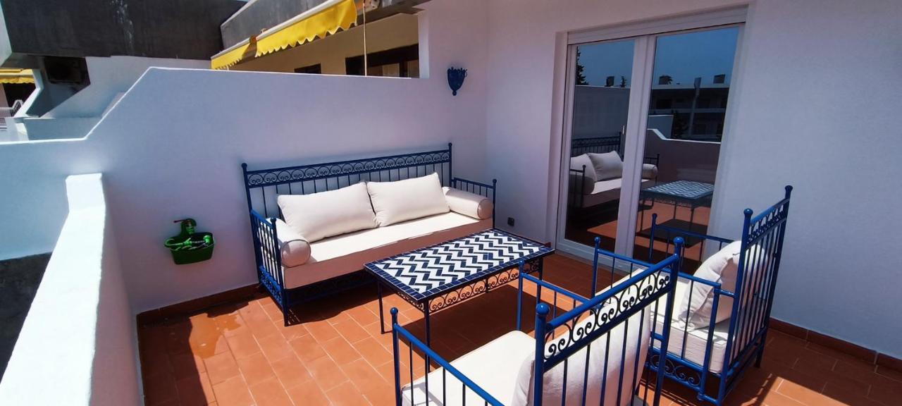 אלבופיירה Blue & Yellow Penthouse With Terrace At Balaia Mar מראה חיצוני תמונה