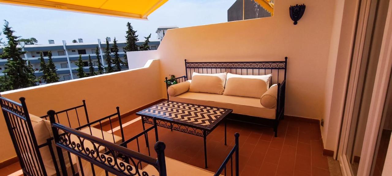 אלבופיירה Blue & Yellow Penthouse With Terrace At Balaia Mar מראה חיצוני תמונה