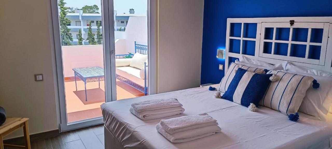 אלבופיירה Blue & Yellow Penthouse With Terrace At Balaia Mar מראה חיצוני תמונה