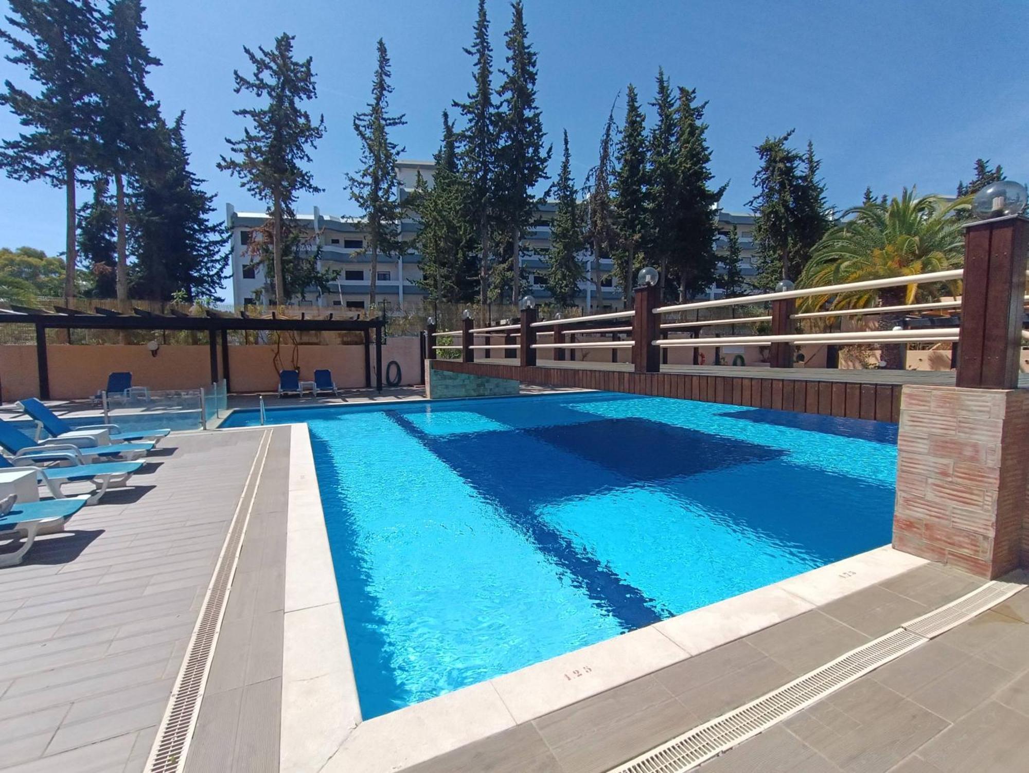 אלבופיירה Blue & Yellow Penthouse With Terrace At Balaia Mar מראה חיצוני תמונה